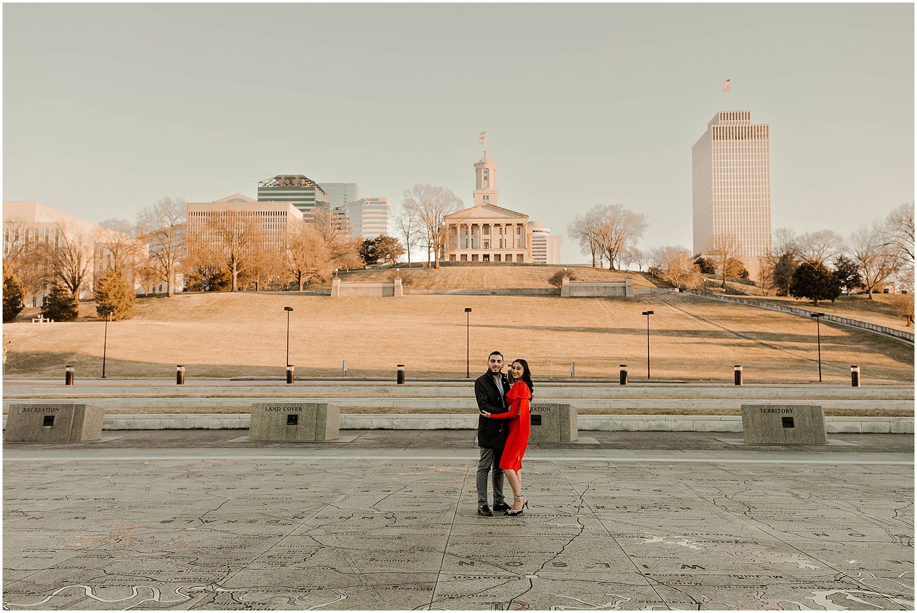 Bicentennial Park Nashville Engagement Photos