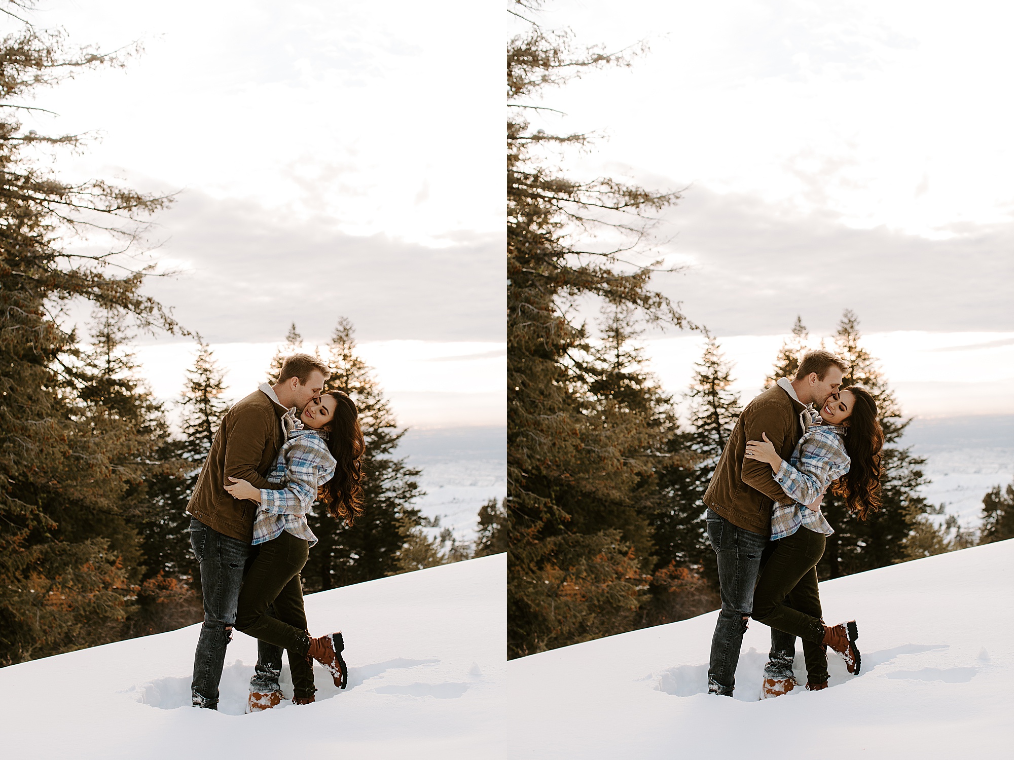 snowy engagement session, snowy engagement photoshoot, snowy couple pictures, snowy couple photos, snowy couple, snowy couple aesthetic, snowy couple photography, snowy mountain couple photos, snowy mountains couple photography, stack rock idaho, sawtooth mountains idaho, sawtooth mountains, sawtooth mountains engagement session, sawtooth mountains engagement photos, boise idaho, boise idaho engagement session, boise engagement session, idaho engagement session, idaho couples session, idaho couples photography, plaid shirt outfits, engagement session, couples session, couples photoshoot, couples photography, couples photoshoot outfit ideas, couples photoshoot outfits, couple photos, couple photography, engagement photoshoot ideas