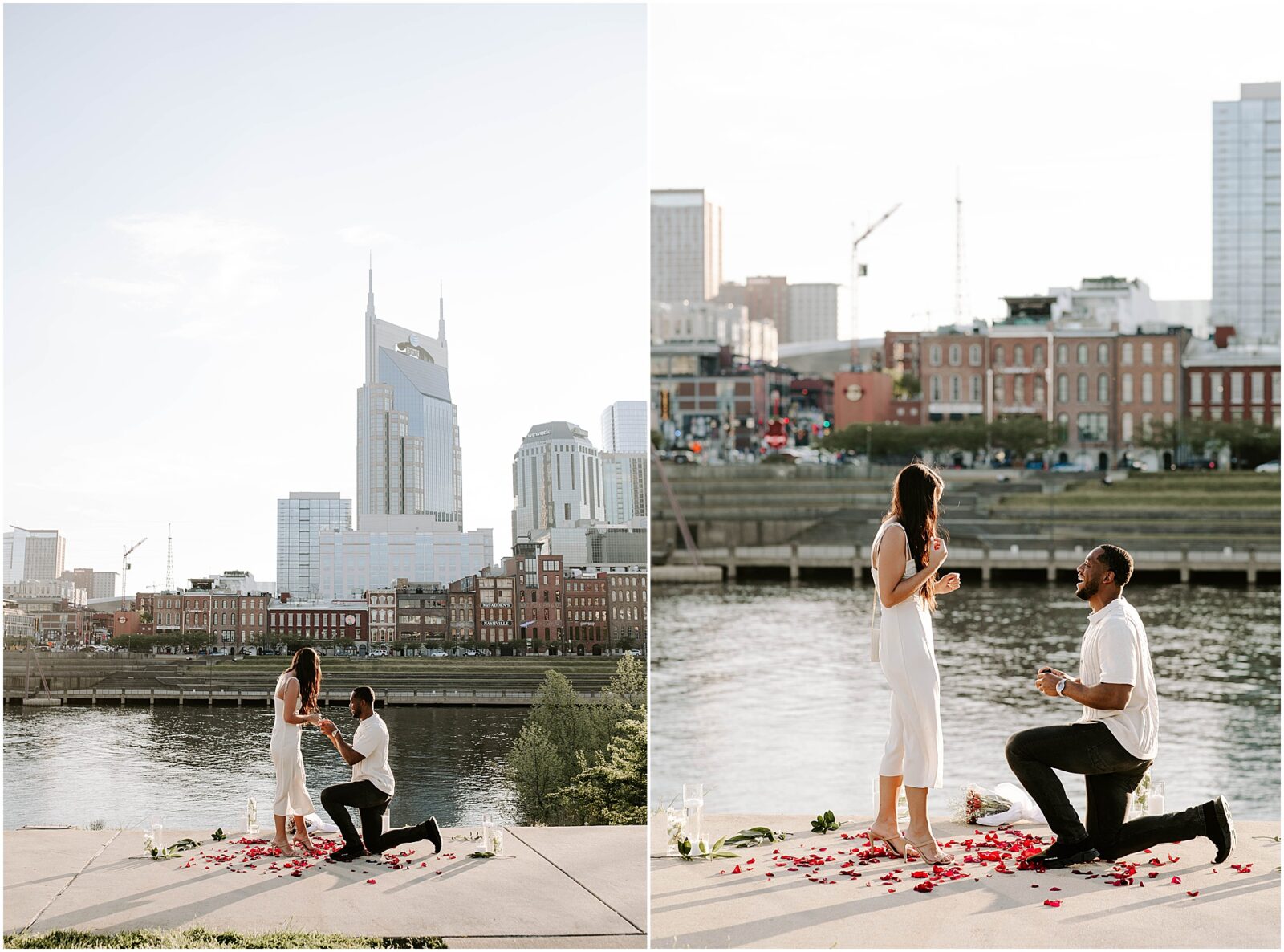 Downtown Nashville Riverwalk Proposal | Showit Blog